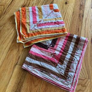 Vintage Emilio Pucci cotton squares